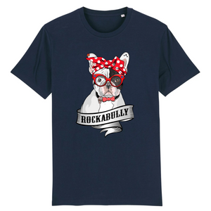 Papero T-Shirt- BIO- FRENCH BULLY ROCKERBULLY- Herren Clearance-Verkauf