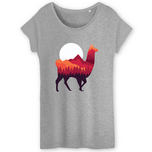 Papero T-Shirt- BIO- LAMA- Damen Speichern exportieren