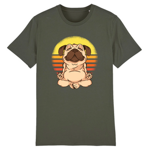 Papero T-Shirt- BIO- MOPS YOGA VINTAGE- Herren zollfrei