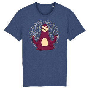 Papero T-Shirt - BIO- MEDITATION SLOTH - Herren Meist gekauft