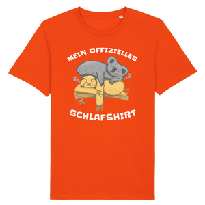 Papero T-SHIRT - BIO- Sloth Sleep3- Herren Saisonschlussverkauf