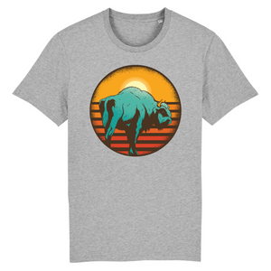Papero T-Shirt - BIO- vintage-sunset-bison - Herren Jubiläumsangebot