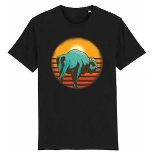 Papero T-Shirt - BIO- vintage-sunset-bison - Herren Jubiläumsangebot
