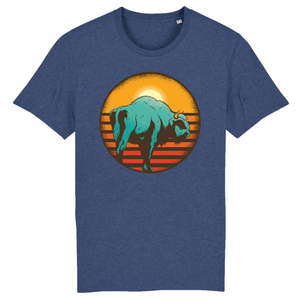 Papero T-Shirt - BIO- vintage-sunset-bison - Herren Jubiläumsangebot