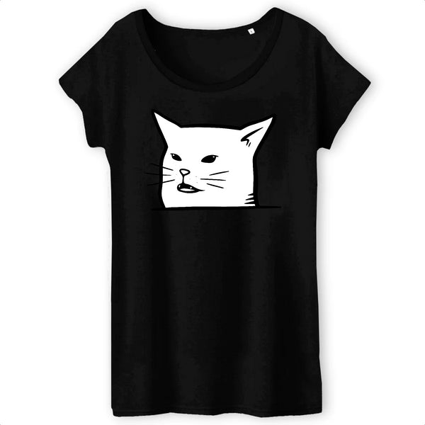Papero T-SHIRT - BIO- White Cat - Damen Online Outlet