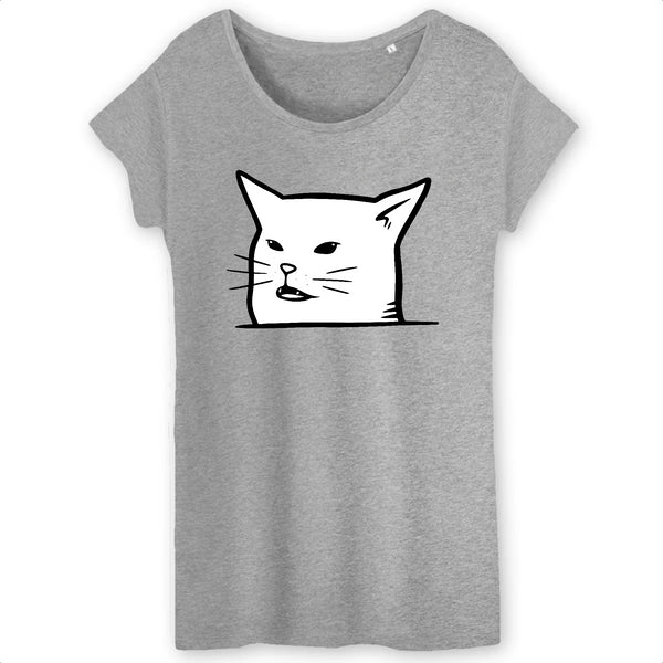 Papero T-SHIRT - BIO- White Cat - Damen Online Outlet