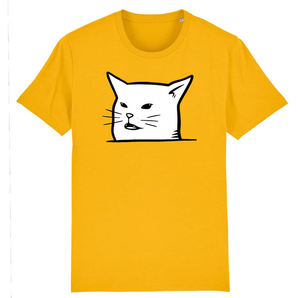 Papero T-SHIRT - BIO- White Cat - HERREN Zeitlich begrenztes Angebot