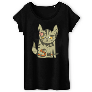 Papero T-Shirt- BIO- CAT SASSY- Damen Saisonale Angebote