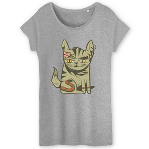Papero T-Shirt- BIO- CAT SASSY- Damen Saisonale Angebote