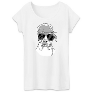 Papero T-Shirt- BIO- COOL DOG- Damen Sonderangebote