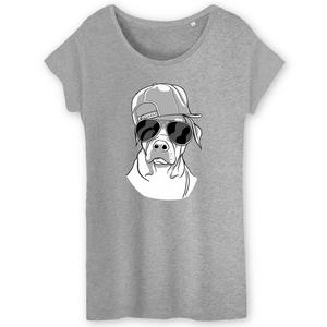 Papero T-Shirt- BIO- COOL DOG- Damen Sonderangebote