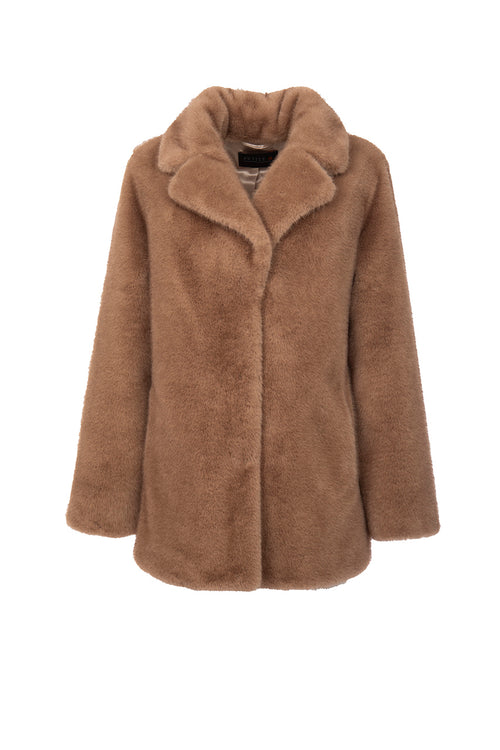 Petite M. Kunstfell Jacke Braun Blitzangebot