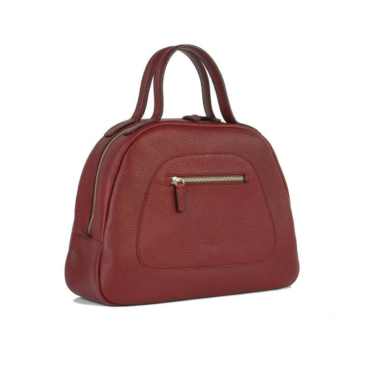 Philini Vintage-Handtasche in weinrot - Domi