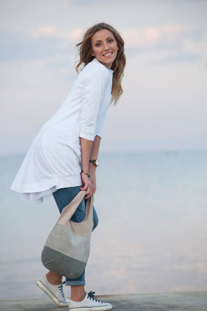 Philini Graue Beuteltasche - Semfira Neueste Mode