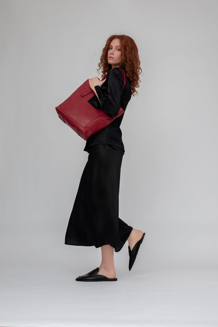 Philini Carry all Shopper in rot - Elena Günstiger Verkauf