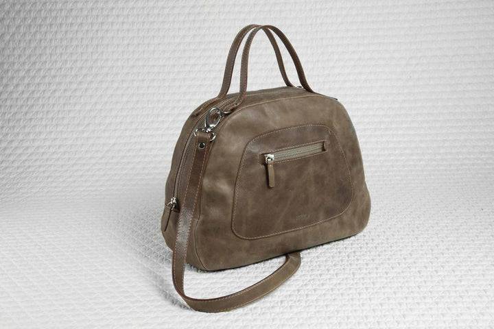 Philini Vintage-Handtasche in Cappuccino - Domi Blitzverkäufe