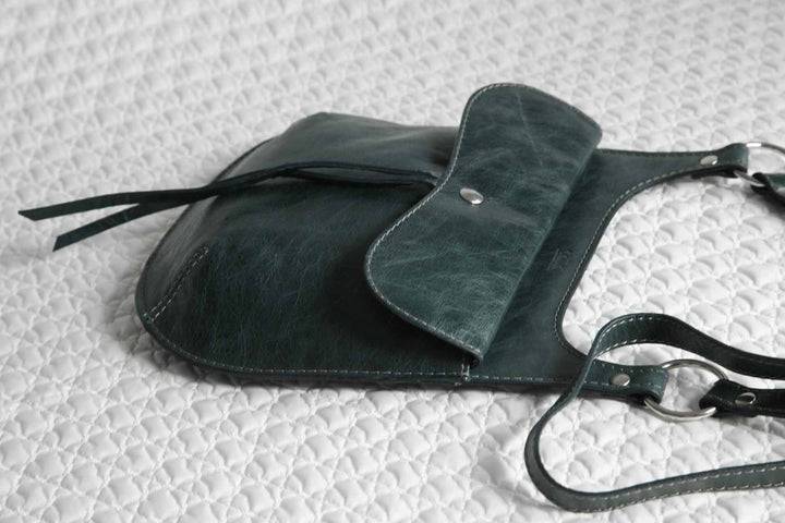 Philini Smaragdgrüne Umhängetasche - Cowboy Online Outlet