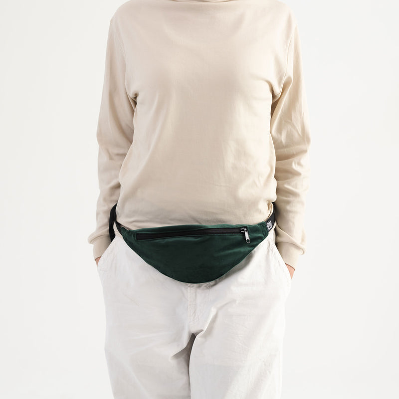 PP Berlin Bauchtasche schmal, Samt, Damen Herren Unisex Super Sparpreis