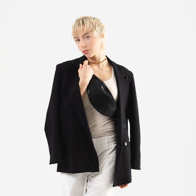 PP Berlin Bauchtasche schmal, Kunstleder, Damen Herren Unisex Letzter Tag