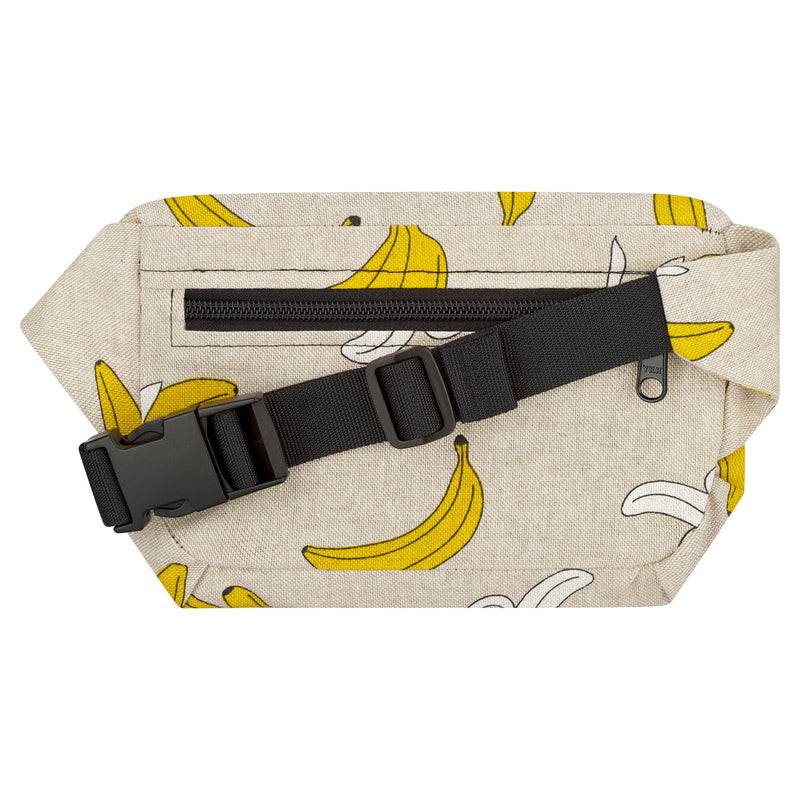 PP Berlin Bauchtasche eckig, Canvas Stoff mit Motiv, Damen Herren Unisex Nur für heute