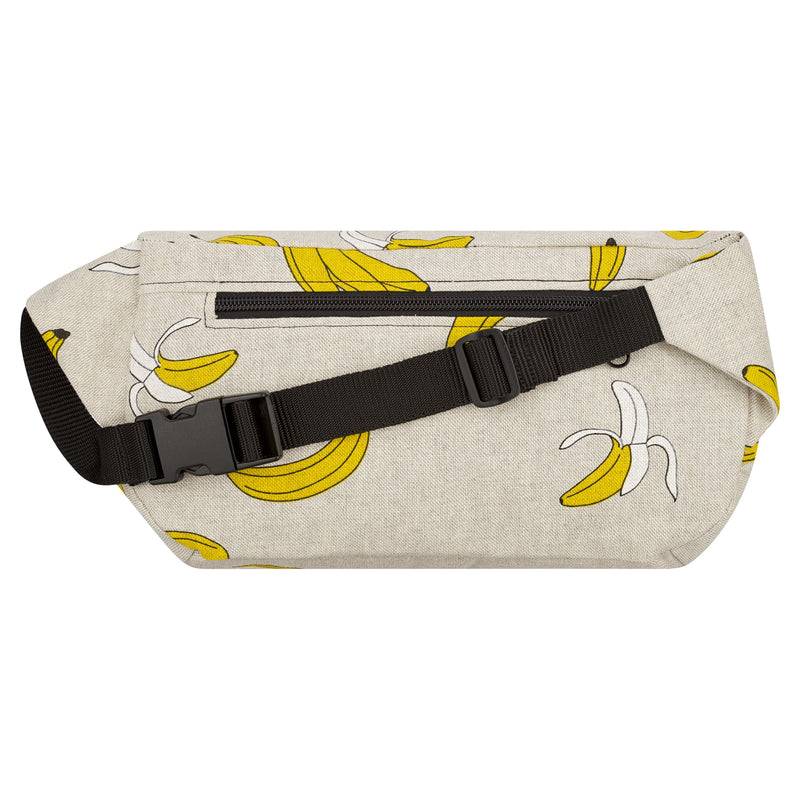 PP Berlin Bauchtasche groß, Canvas Stoff mit Motiv, Damen Herren Unisex Nur noch ein Tag übrig