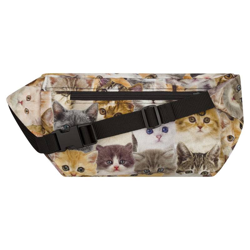 PP Berlin Bauchtasche groß, Canvas Stoff mit Motiv, Damen Herren Unisex Nur noch ein Tag übrig