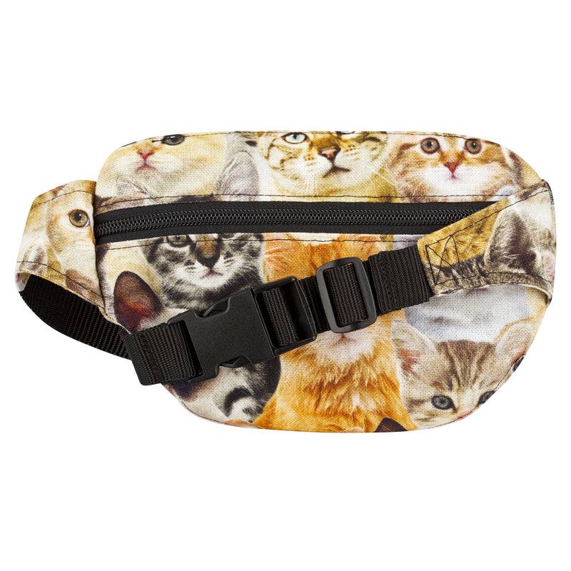 PP Berlin Bauchtasche klassisch, Canvas Stoff mit Motiven, Damen Herren Unisex Super Rabatt