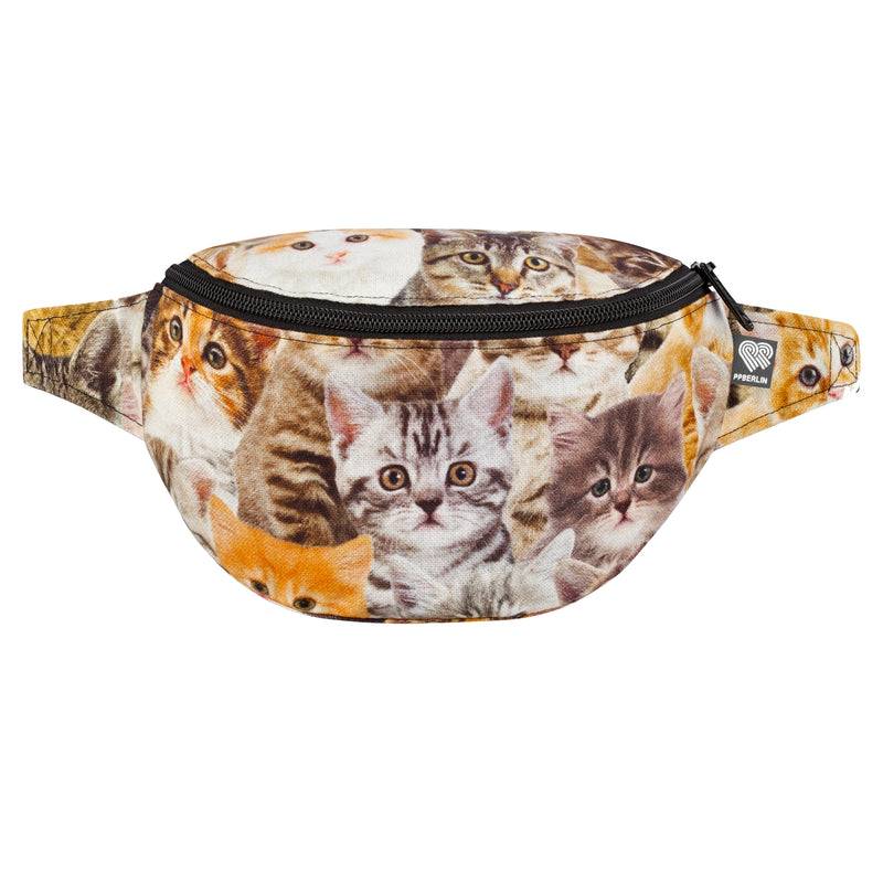 PP Berlin Bauchtasche mini, Canvas Stoff, Kinder Damen Herren Unisex Kostenloser Versand international