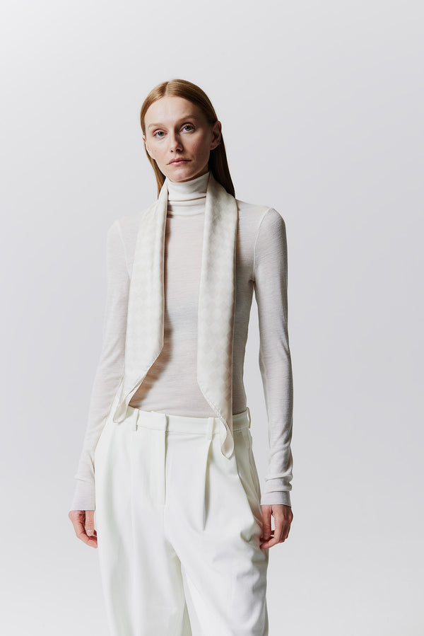 Prinz Berlin Seidentuch Illusion 90 Off-White Bis zu 65% Rabatt