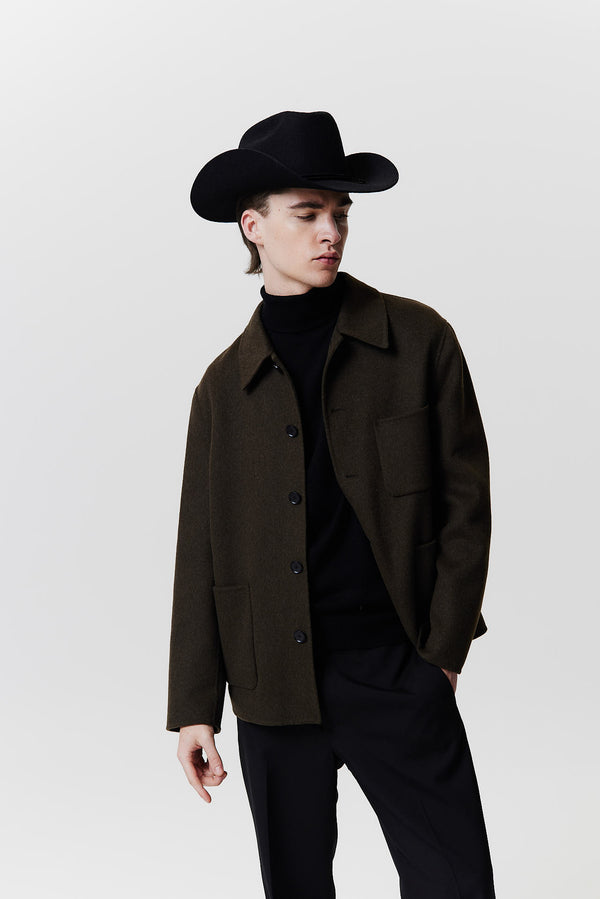 Prinz Berlin Merino Cowboy Hut Lifted Brim Schwarz Clearance-Verkauf