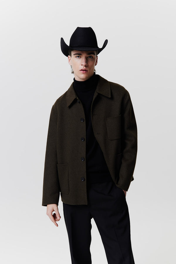 Prinz Berlin Merino Cowboy Hut Lifted Brim Schwarz Clearance-Verkauf