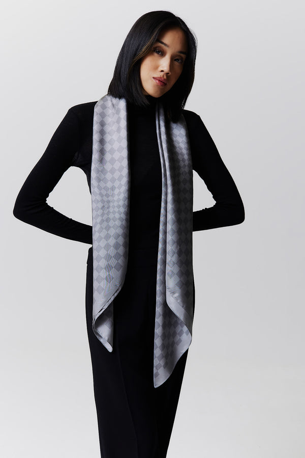 Prinz Berlin Seidentuch Illusion 123 Grau Online Shopping