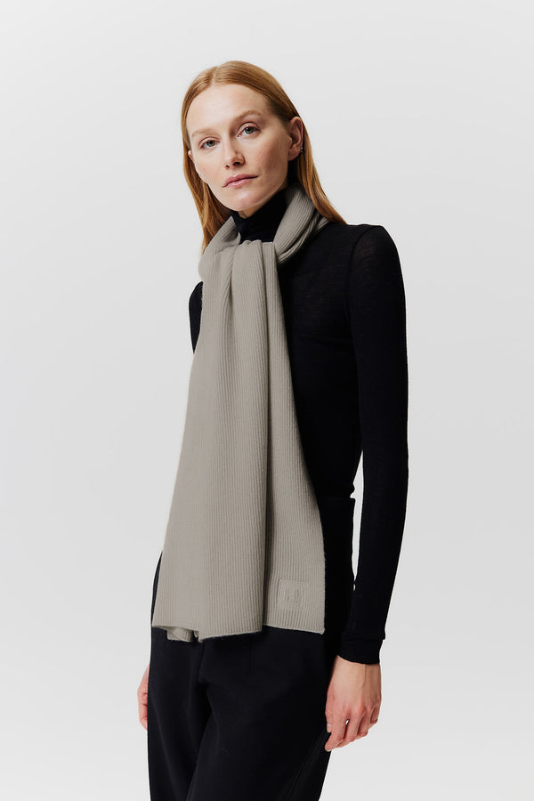 Prinz Berlin Kaschmir Schal Classic Knit Beige Nur für heute