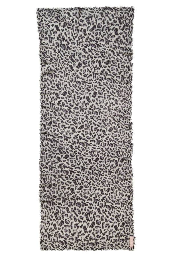Pur Schoen Schal leo black-grey Lagerräumung