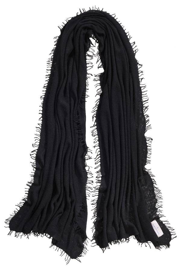 Pur Schoen Schal black Online Outlet