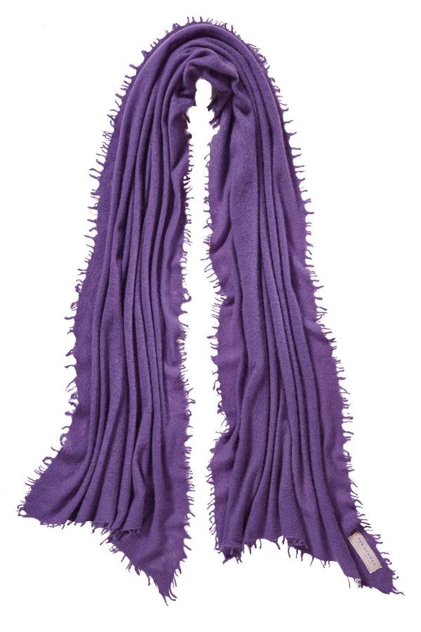 Pur Schoen Schal violett Fabrikladen