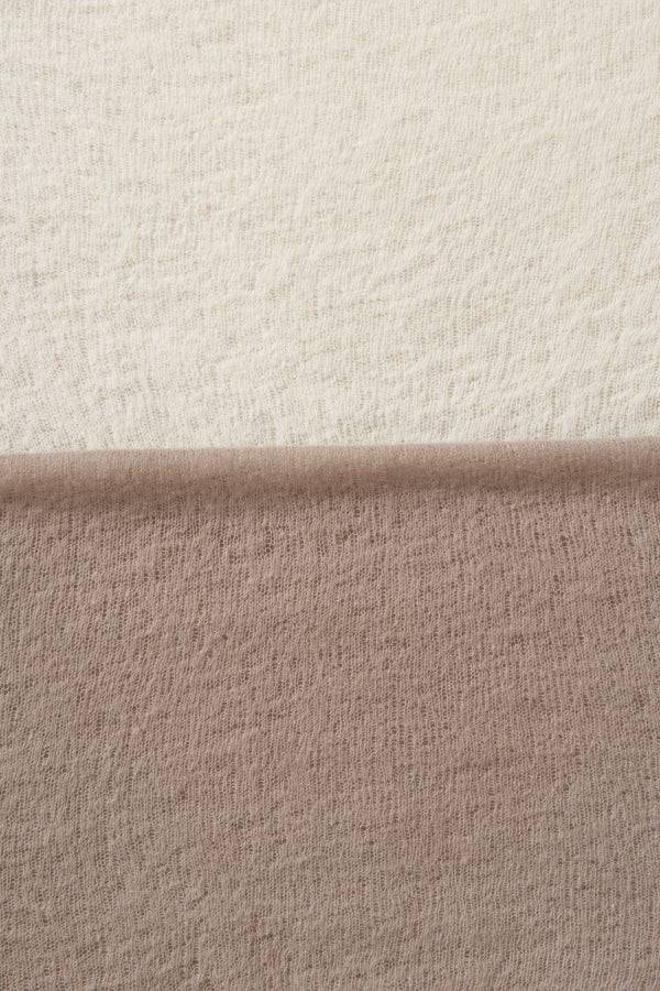 Pur Schoen Schal ombre nougat-natural 2025