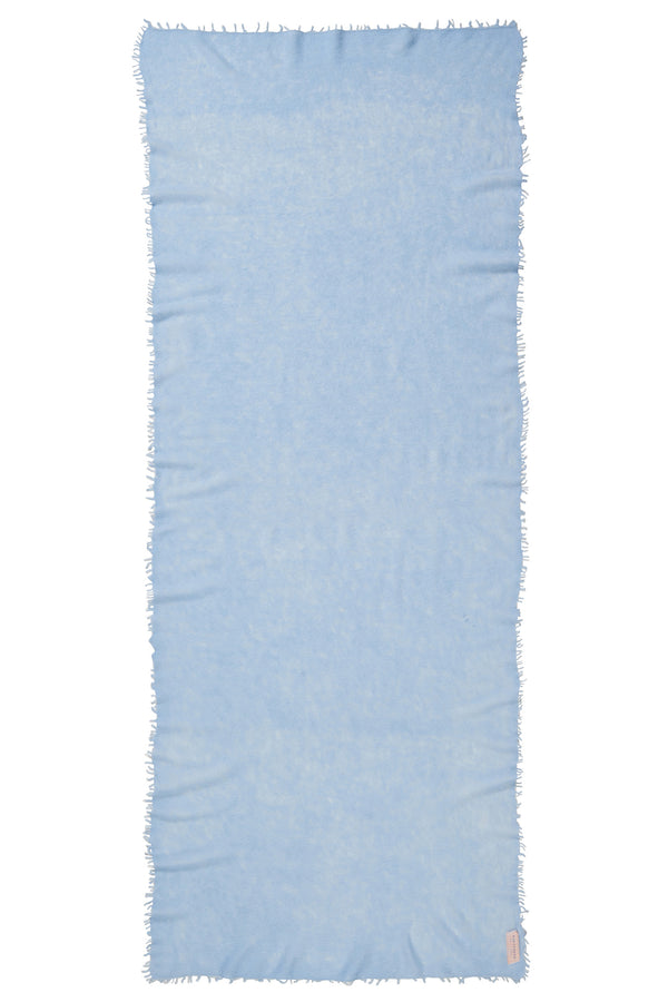 Pur Schoen Schal bleu Fabrik Onlineshop