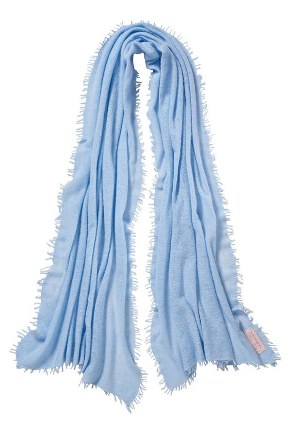 Pur Schoen Schal bleu Fabrik Onlineshop