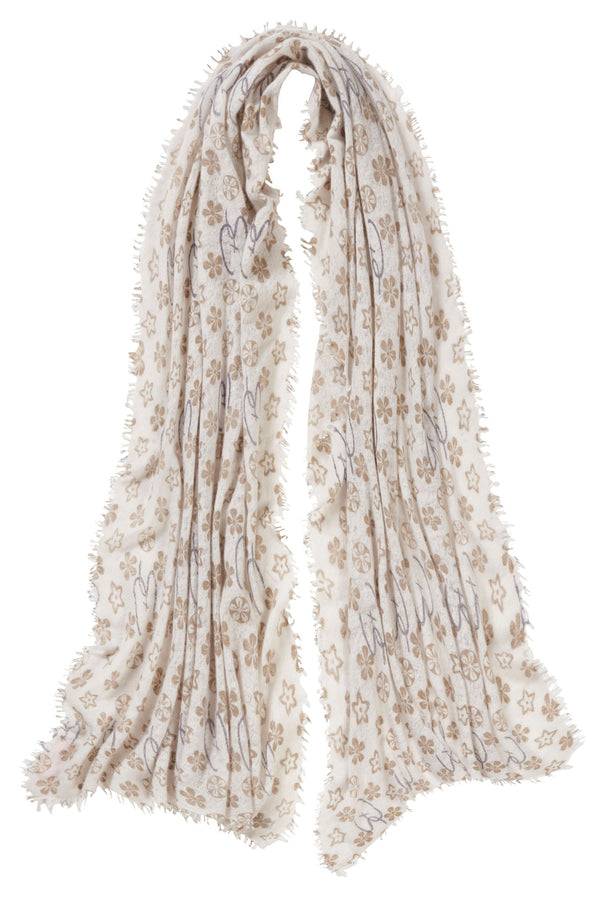 Pur Schoen Schal ps flowerfield kiesel Neueste Mode