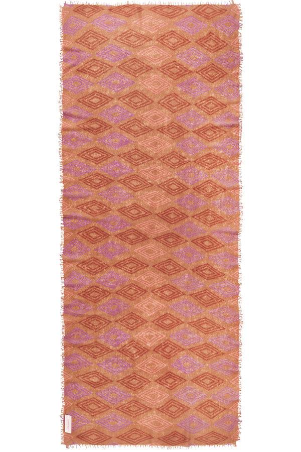 Pur Schoen Schal crystal diamond camel Bis zu 50% Rabatt