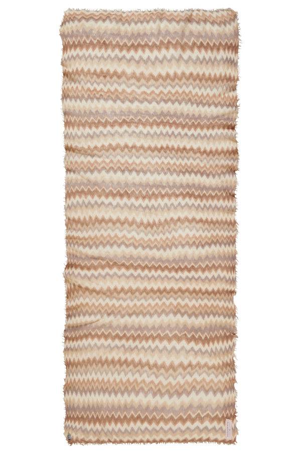 Pur Schoen Schal chevron camel classic-puder Discount Store für neue Produkte