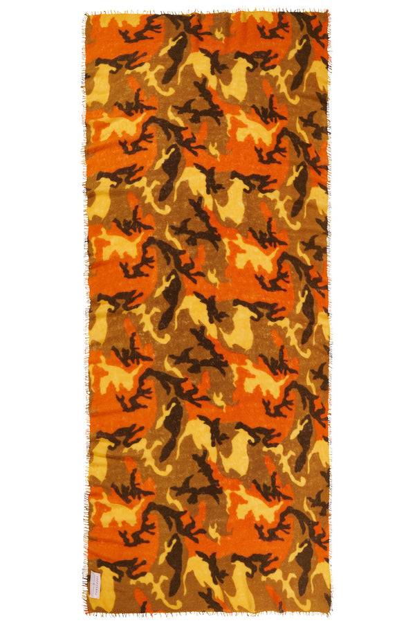 Pur Schoen Schal camo herbstrausch Nur noch ein Tag übrig