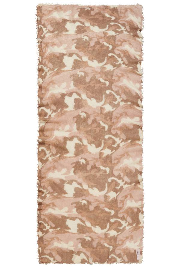 Pur Schoen Schal camo nougat-camel classic Fabrik Onlineshop