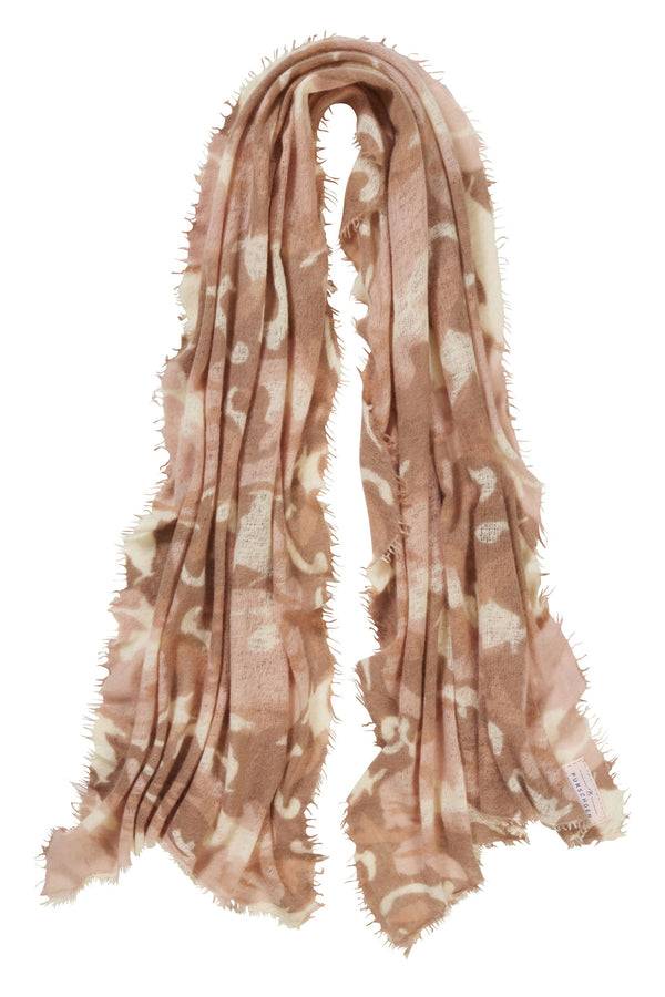 Pur Schoen Schal camo nougat-camel classic Fabrik Onlineshop
