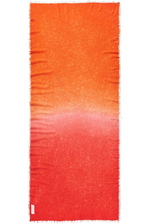 Pur Schoen Schal ombre chili red-sanddorn Cyber Monday