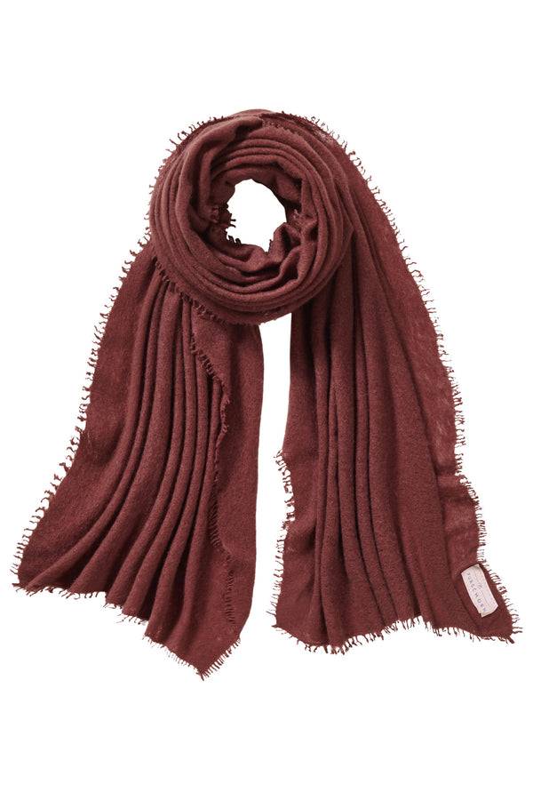 Pur Schoen Schal chocolate