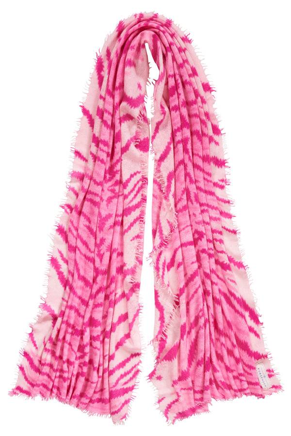 Pur Schoen Schal tiger pink Heißer Verkauf