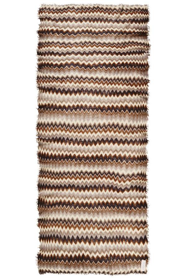 Pur Schoen Schal chevron testa moro-stone II Große Rabatte