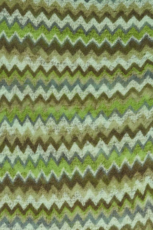 Pur Schoen Schal chevron puder grün-salbei Saisonale Angebote
